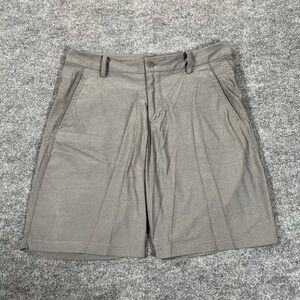 Lululemon Shorts Mens 36 Gray Kahuna Golf Stretch Athleisure Chino Casual
